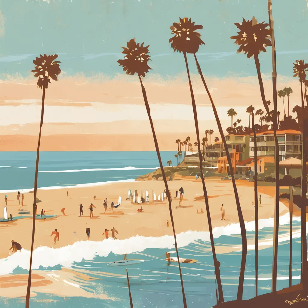 Orange County city backdrop